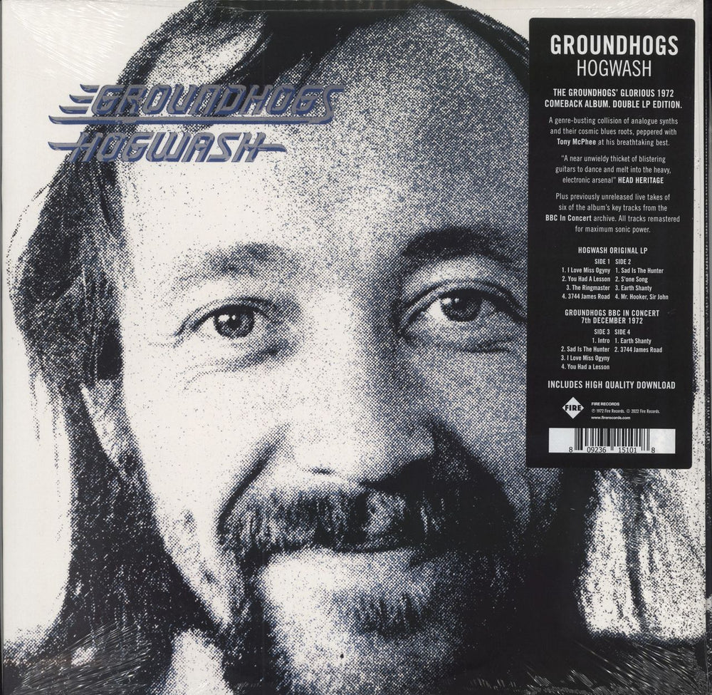 The Groundhogs Hogwash - RSD 2022 - Sealed UK 2-LP vinyl record set (Double LP Album) FIRELP510