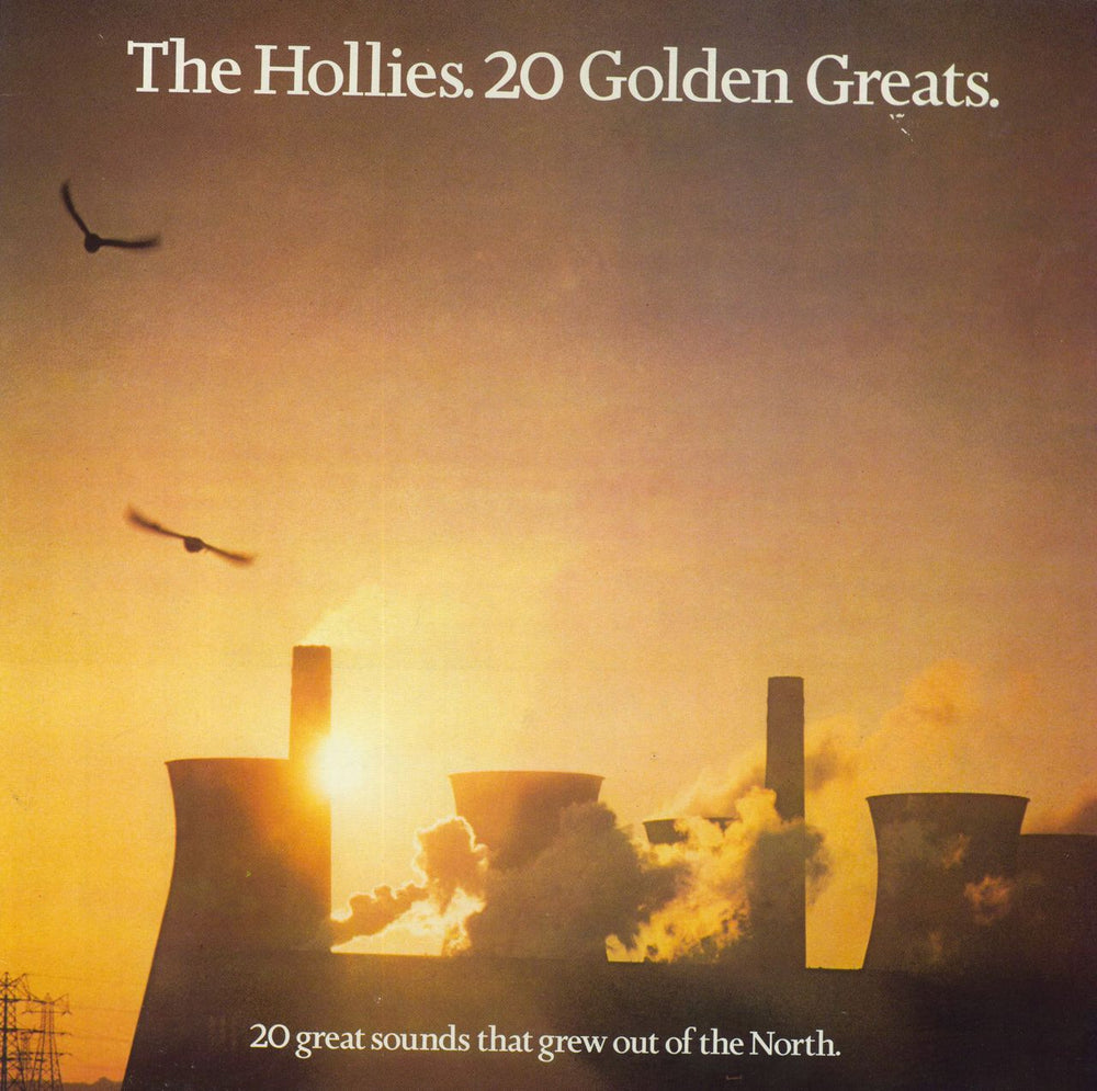 The Hollies 20 Golden Greats - barcoded UK vinyl LP album (LP record) EMTV11