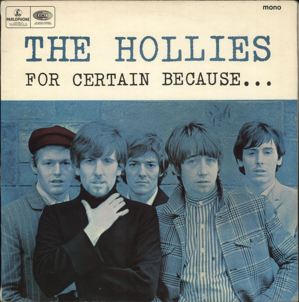 The Hollies For Certain Because... - VG UK vinyl LP album (LP record) PMC7011
