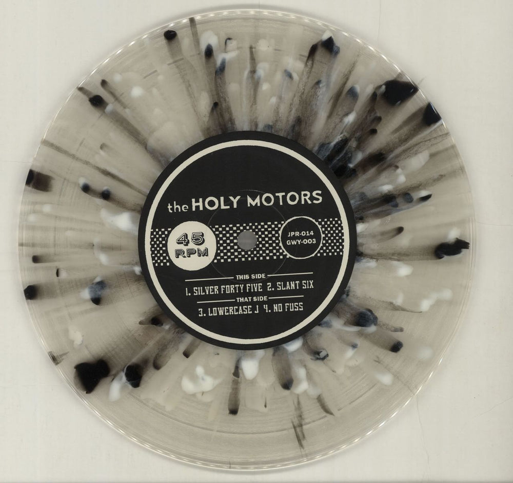 The Holy Motors Slant Six EP - Splattered Vinyl US 7" vinyl single (7 inch record / 45) YK507SL683353