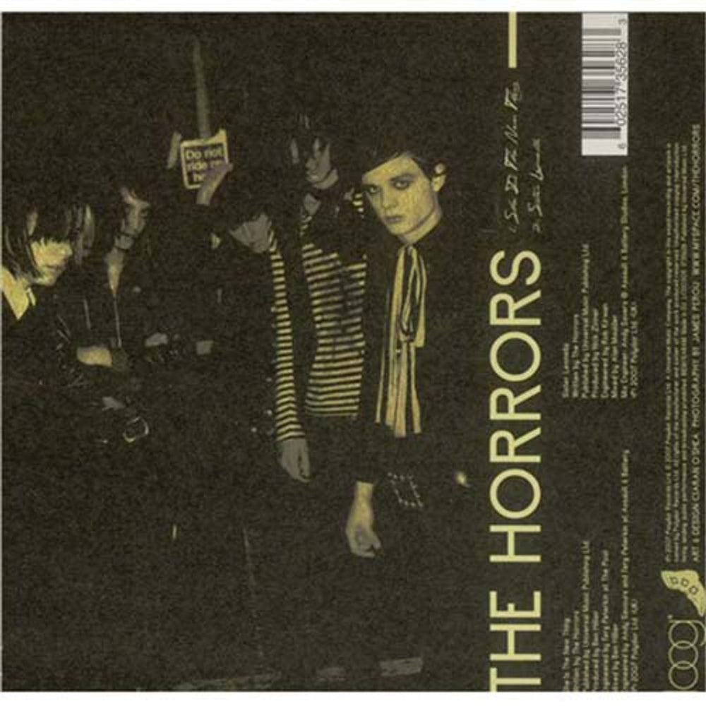 The Horrors She Is The New Thing UK 7" vinyl single (7 inch record / 45) HO507SH404277