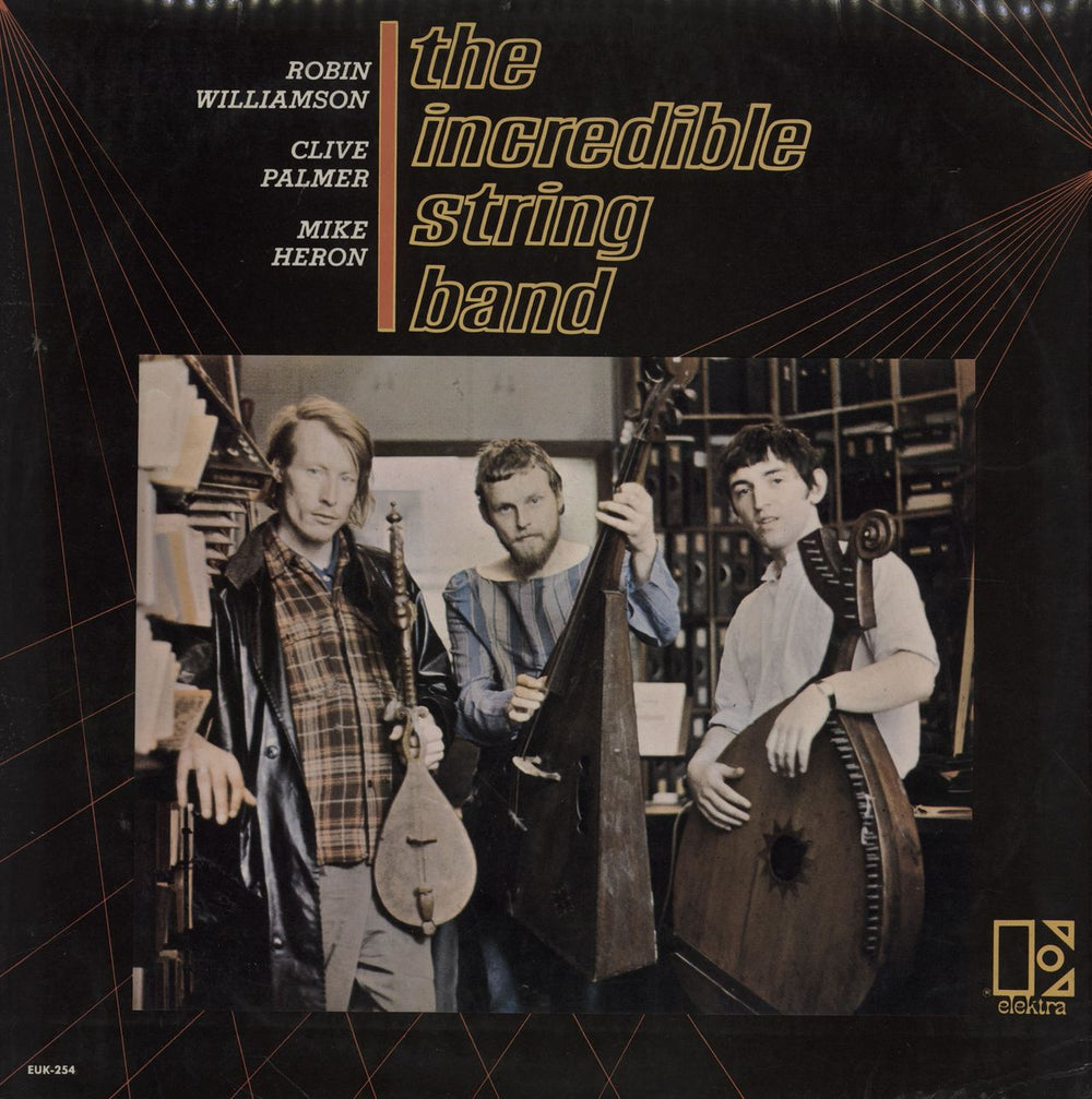 The Incredible String Band The Incredible String Band - 2nd - VG UK vinyl LP album (LP record) EUK-254