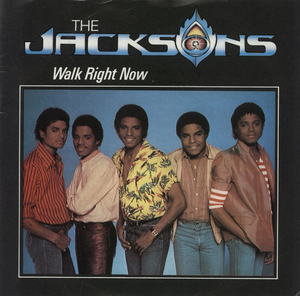 The Jackson Five Walk Right Now + Sleeve UK 7" vinyl single (7 inch record / 45) EPCA1294