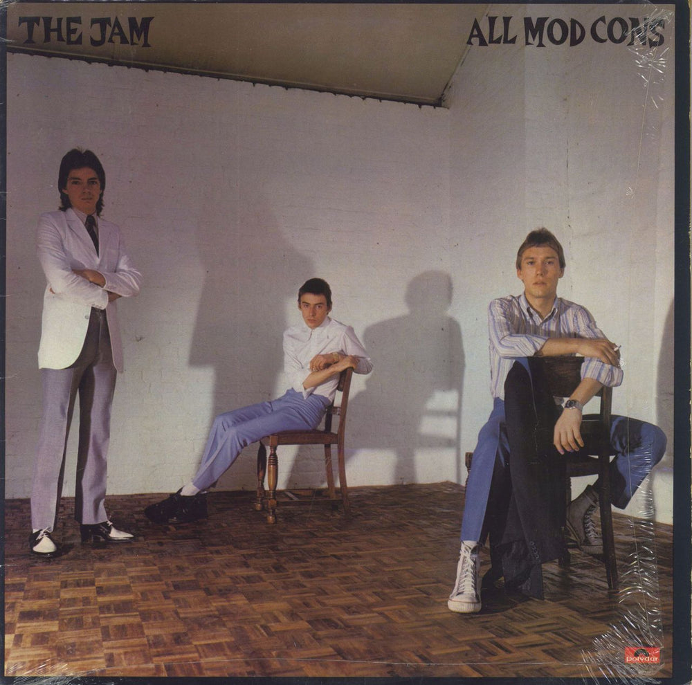 The Jam All Mod Cons - 1st - Open Shrink UK vinyl LP album (LP record) POLD5008