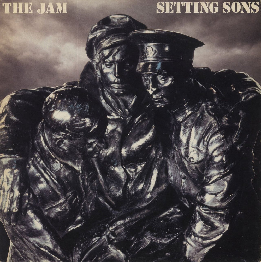 The Jam Setting Sons - 1st (a) - VG UK vinyl LP album (LP record) POLD5028