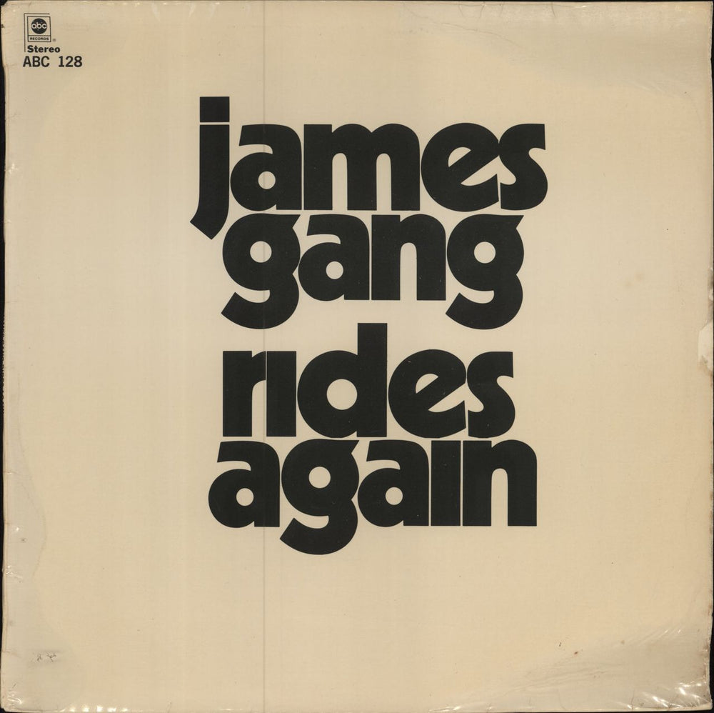 The James Gang James Gang Rides Again South African vinyl LP album (LP record) ABC128