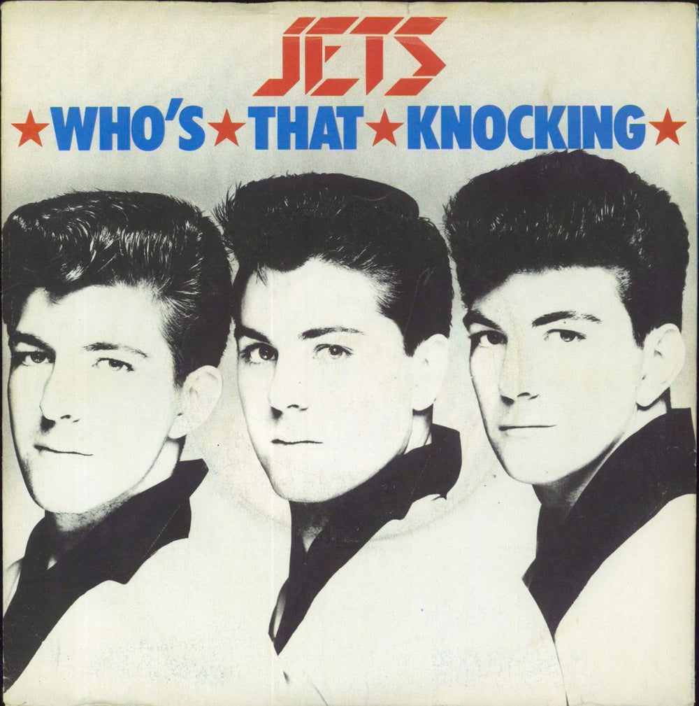 The Jets [Rockabilly] Who's That Knocking UK 7" vinyl single (7 inch record / 45) EMI5134