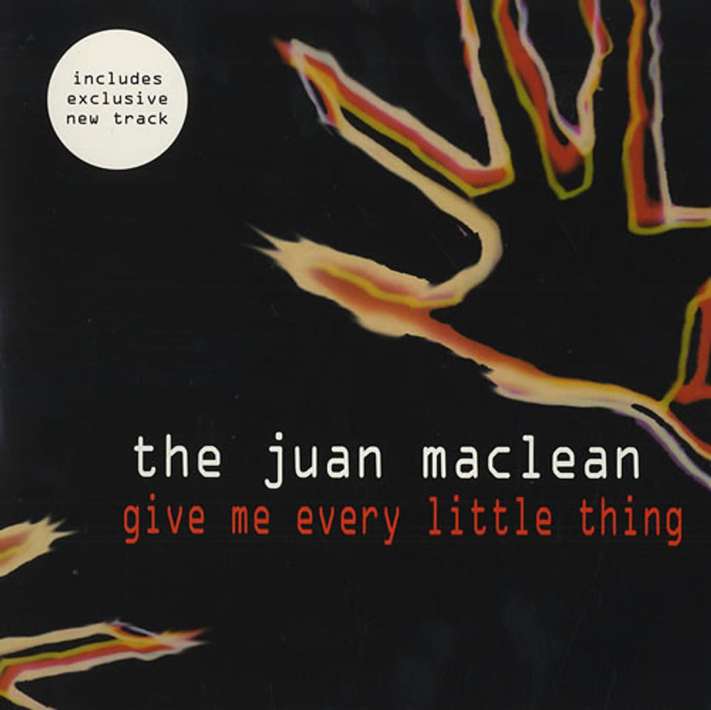 The Juan McLean Give Me Every Little Thing UK 7" vinyl single (7 inch record / 45) DFAEMI72149