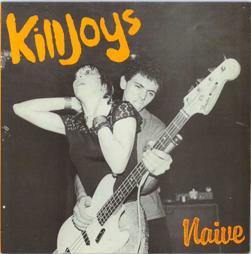The Killjoys Naive - Green Vinyl UK vinyl LP album (LP record) FNARRLP10
