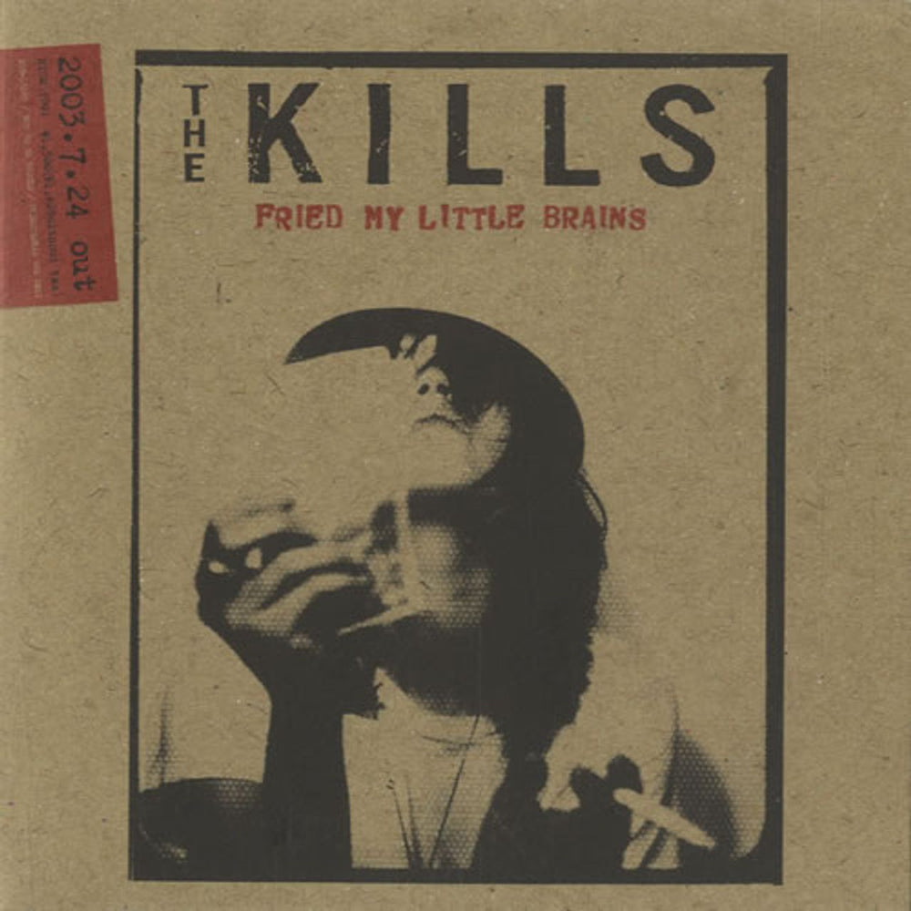 The Kills Fried My Little Brains Japanese Promo CD single (CD5 / 5") DCH-15005