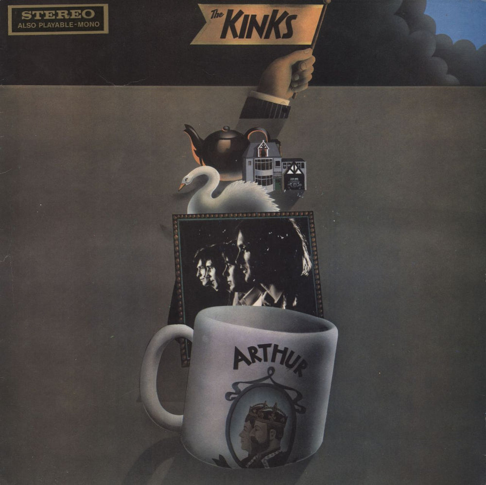 The Kinks Arthur Or The Decline And Fall Of The British Empire Australian vinyl LP album (LP record) SPLP-1308