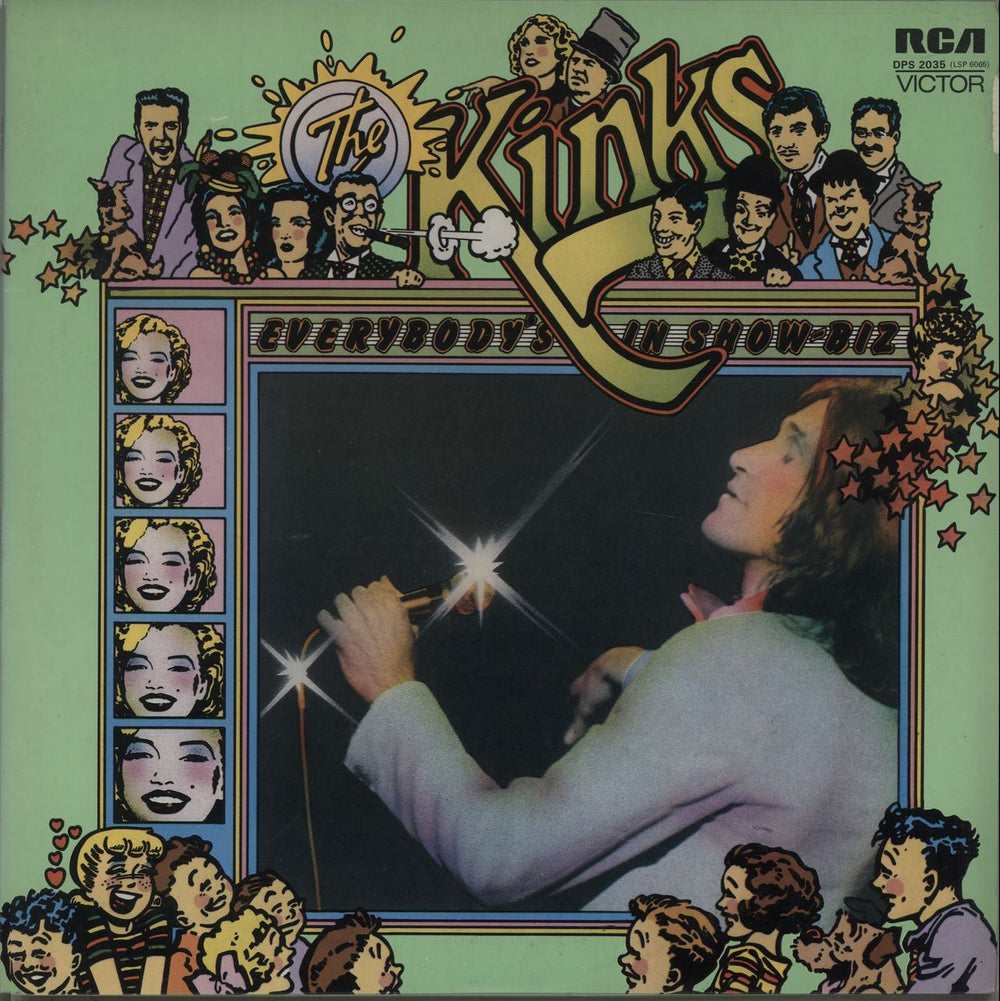 The Kinks Everybody's In Show-Biz - Everybody's A Star UK 2-LP vinyl record set (Double LP Album) DPS2035