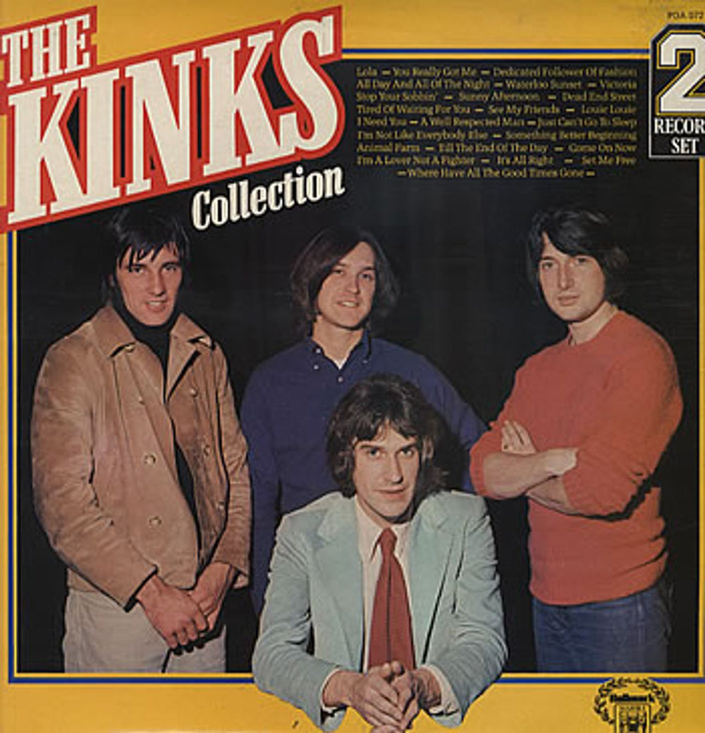 The Kinks The Kinks Collection UK 2-LP vinyl record set (Double LP Album) PDA072