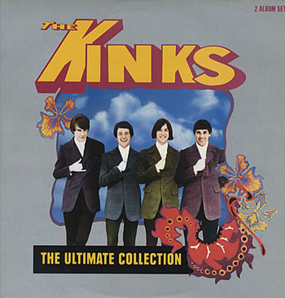 The Kinks The Ultimate Collection - 1st UK 2-LP vinyl record set (Double LP Album) CTVLP001