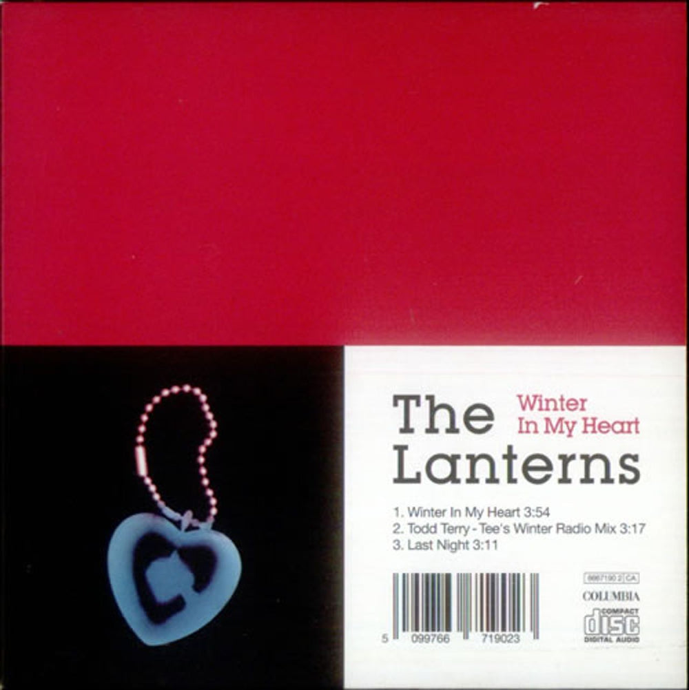 The Lanterns Winter In Me Heart UK CD single (CD5 / 5") 66671902