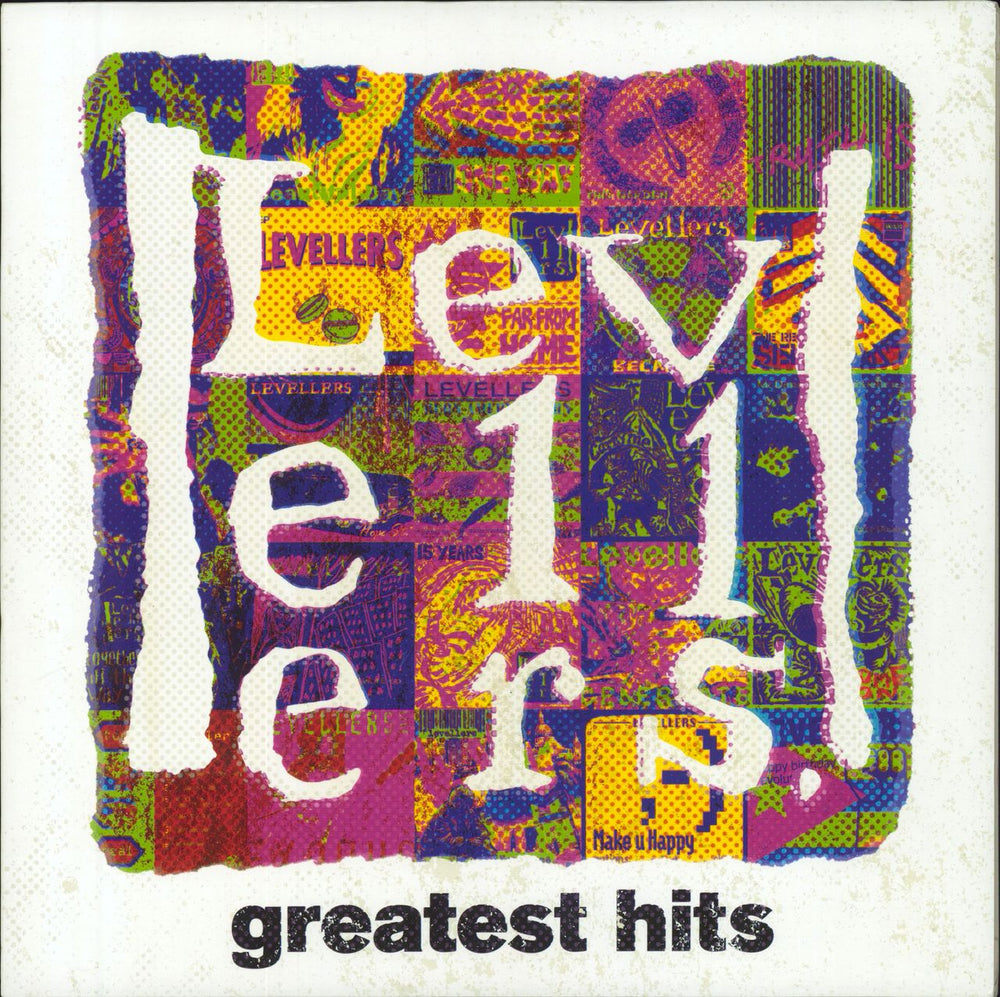 The Levellers Greatest Hits - White Vinyl UK 3-LP vinyl record set (Triple LP Album) OTFLP019