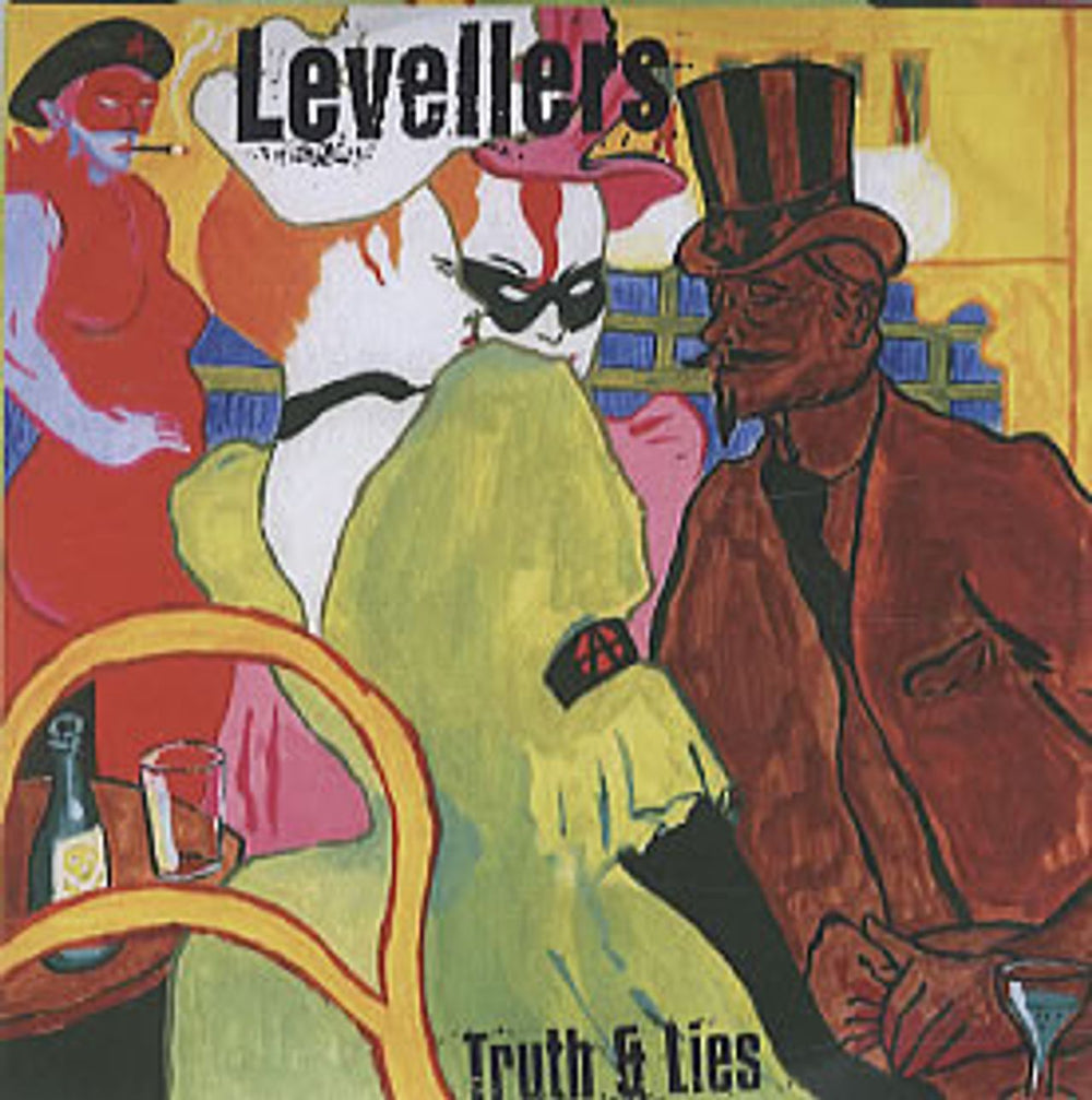 The Levellers Truth & Lies UK CD-R acetate CD-R ACETATE