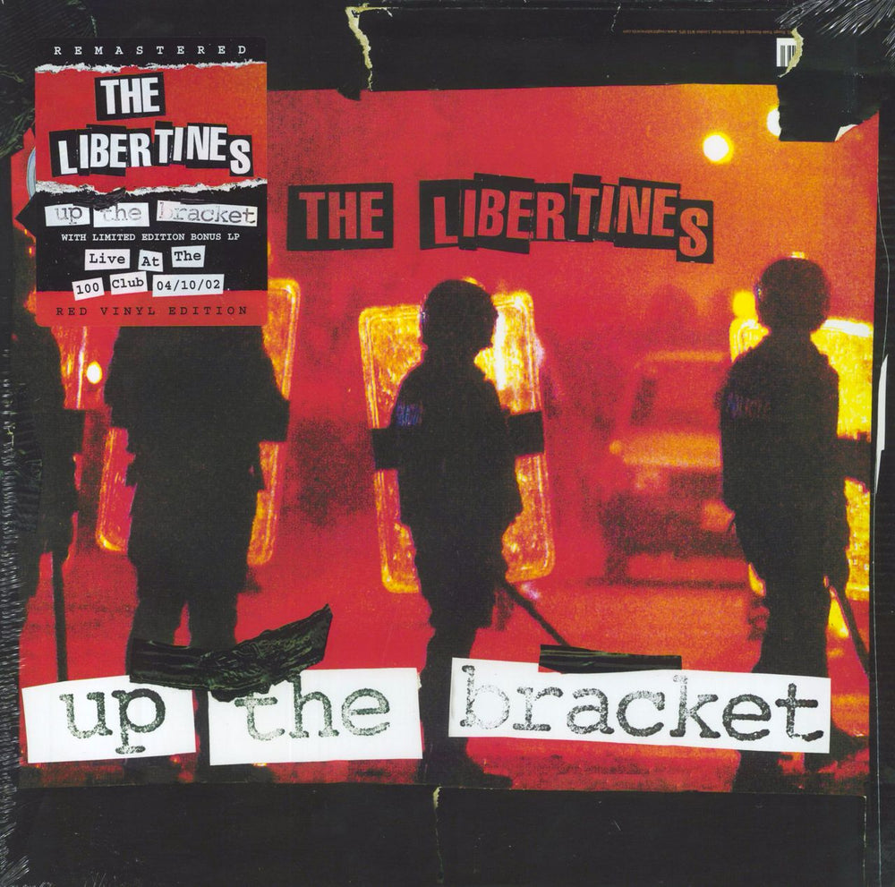 The Libertines Up The Bracket - Red Vinyl - Sealed UK 2-LP vinyl record set (Double LP Album) RT0332LPE