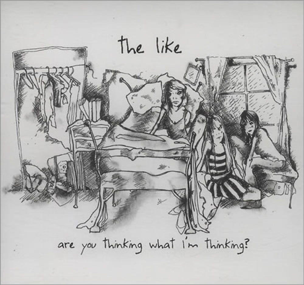 The Like Are You Thinking What I'm Thinking? US Promo CD album (CDLP) CD-R ACETATE