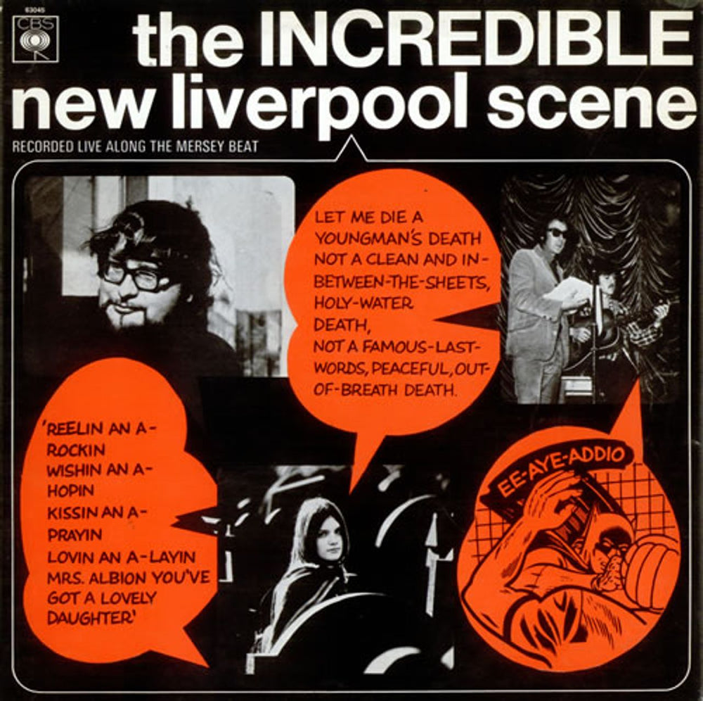 The Liverpool Scene The Incredible New Liverpool Scene UK vinyl LP album (LP record) BPG63045