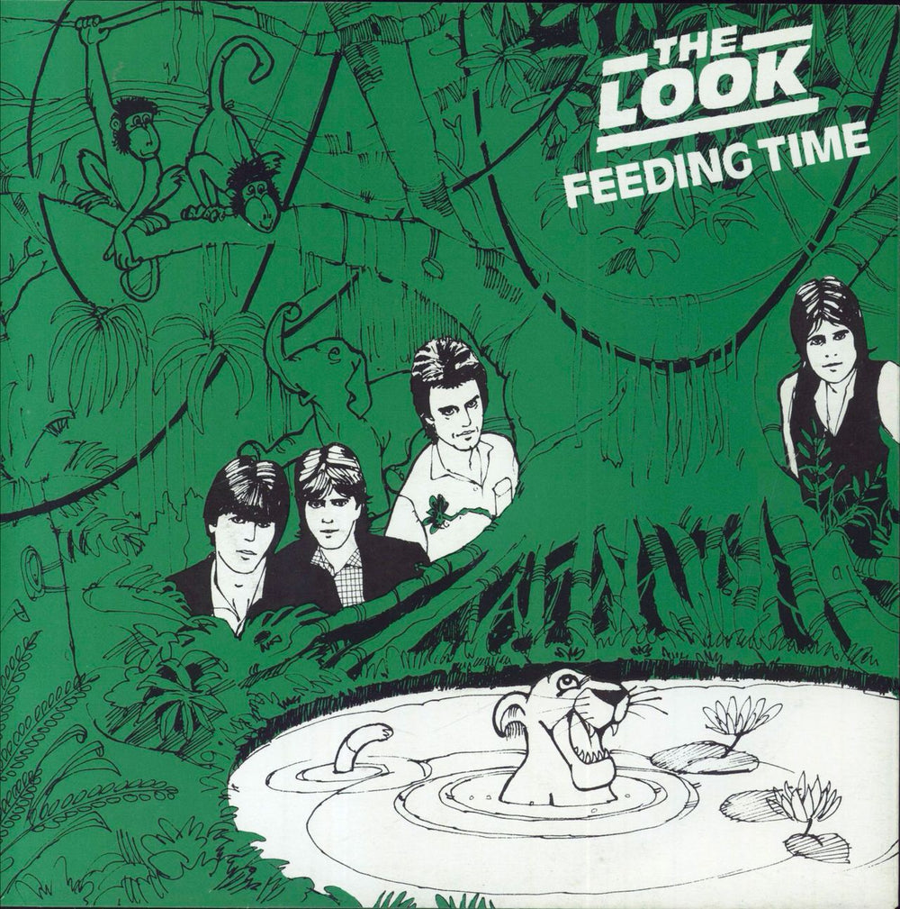 The Look Feeding Time + P/s UK 7" vinyl single (7 inch record / 45) MCA736