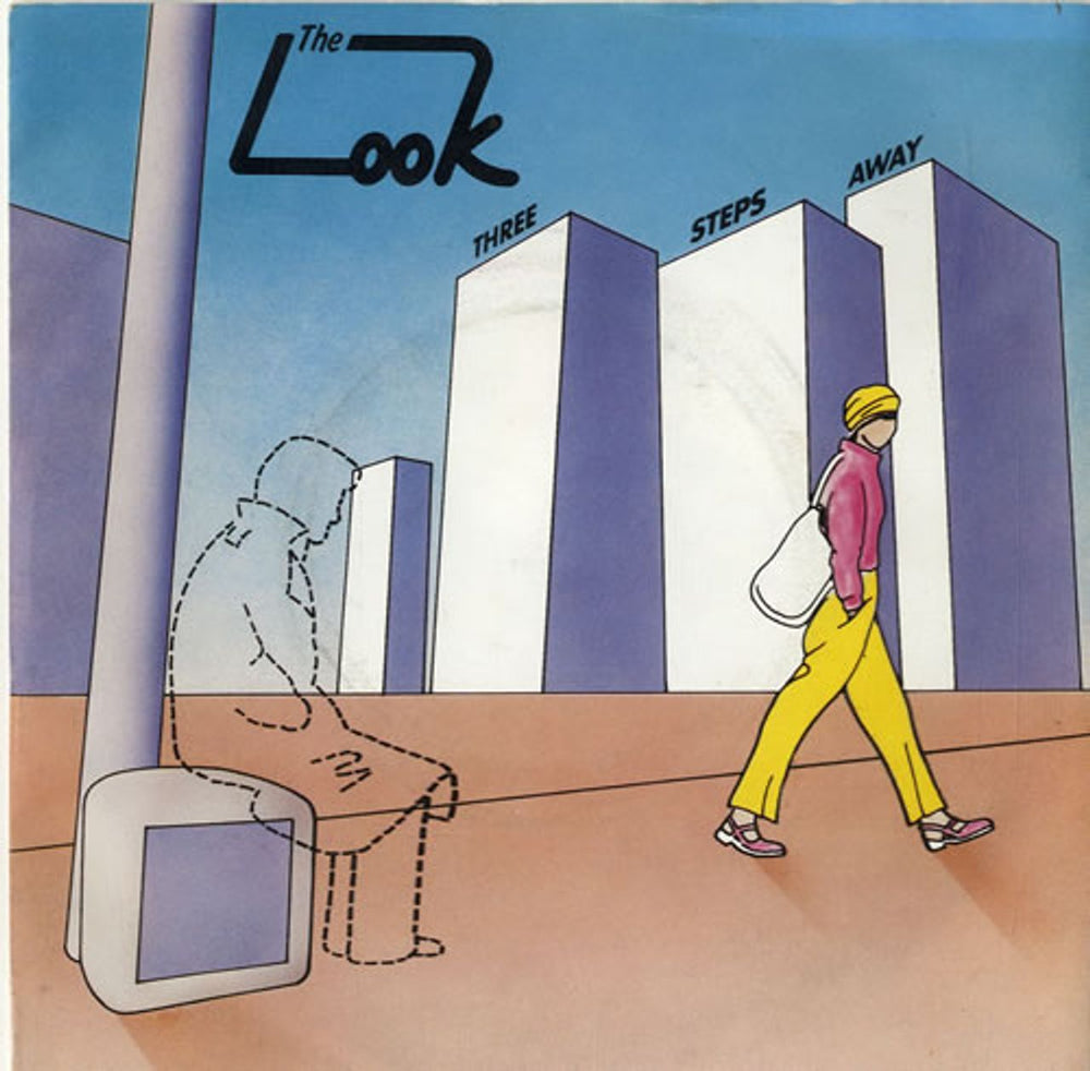 The Look Three Steps Away UK 7" vinyl single (7 inch record / 45) MCA681