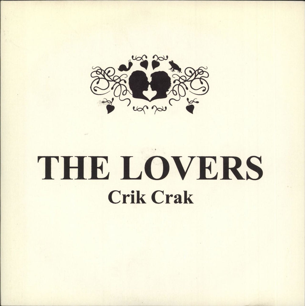 The Lovers Crik Crak UK 7" vinyl single (7 inch record / 45) 7INSREC04