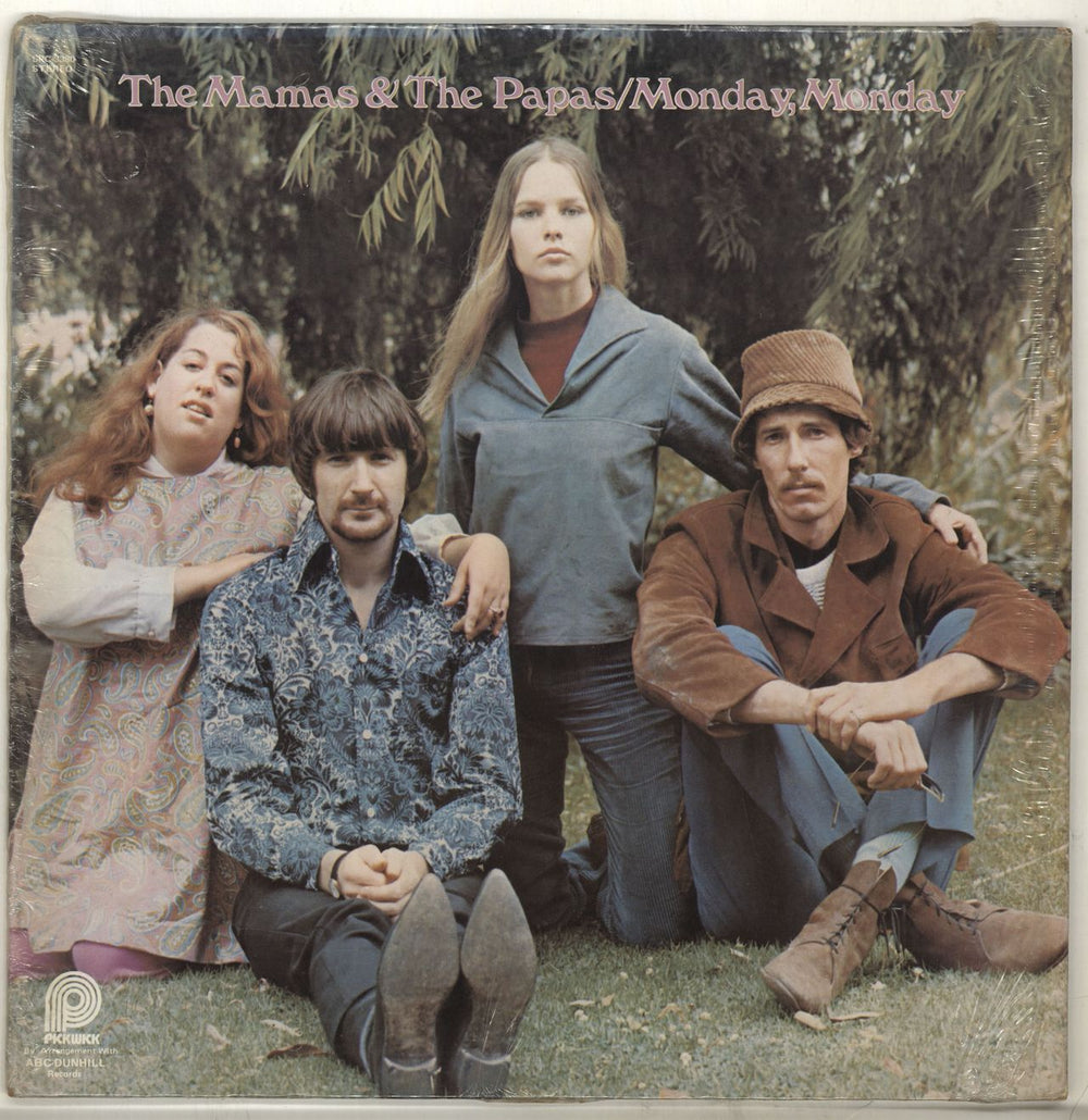 The Mama's And The Papa's Monday, Monday US vinyl LP album (LP record) SPC-3380