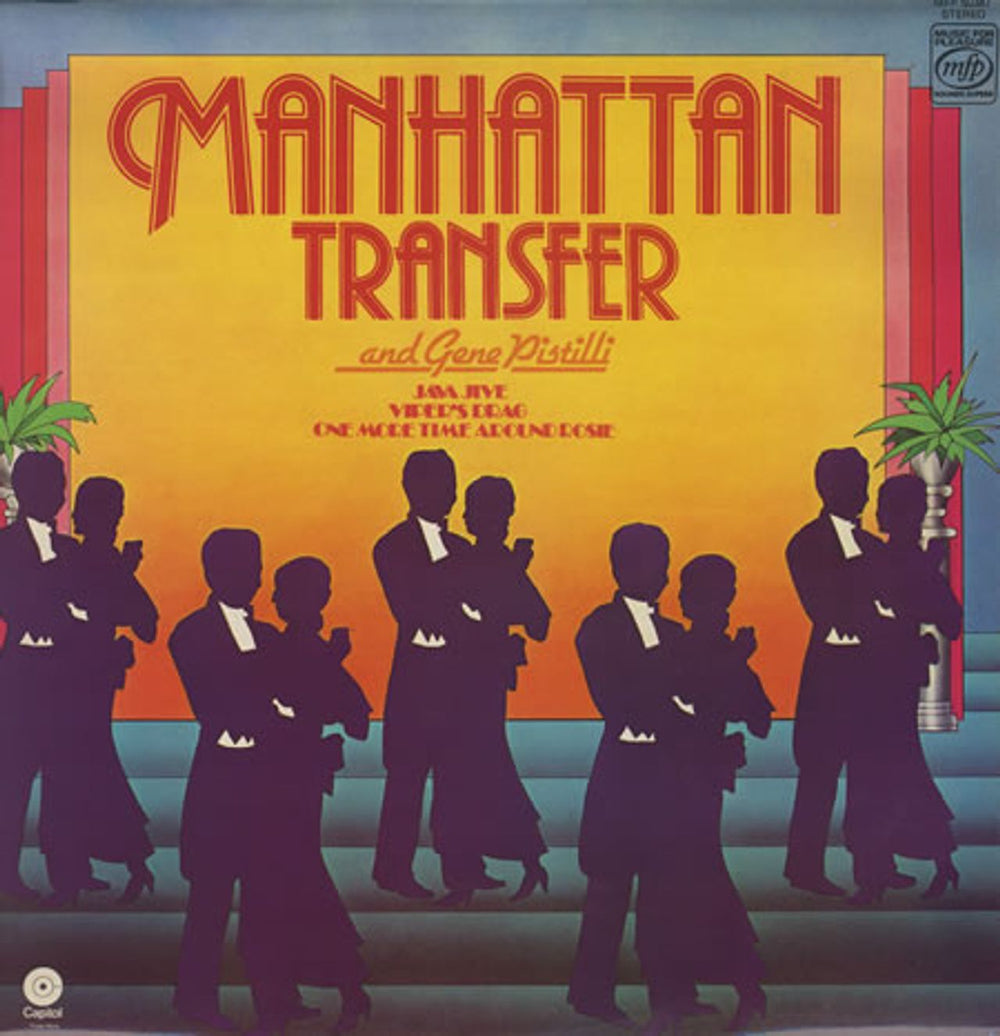 The Manhattan Transfer Manhattan Transfer UK vinyl LP album (LP record) MFP50387