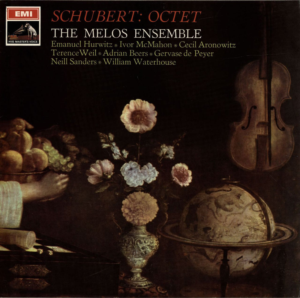 The Melos Ensemble Schubert: Octet - 2nd UK vinyl LP album (LP record) ASD2417