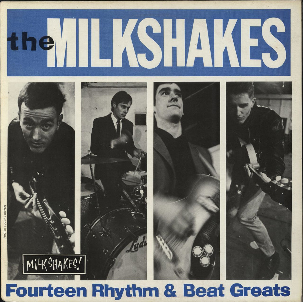 The Milkshakes Fourteen Rhythm & Beat Greats UK vinyl LP album (LP record) NED4