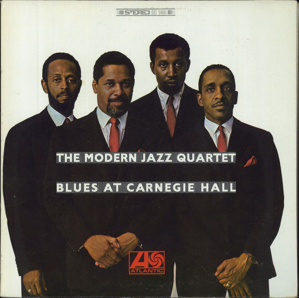 The Modern Jazz Quartet Blues At Carnegie Hall US vinyl LP album (LP record)