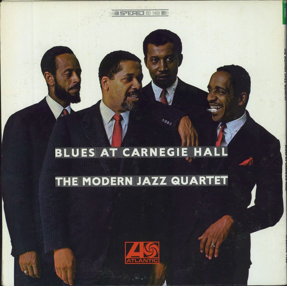 The Modern Jazz Quartet Blues At Carnegie Hall US vinyl LP album (LP record) SD1468