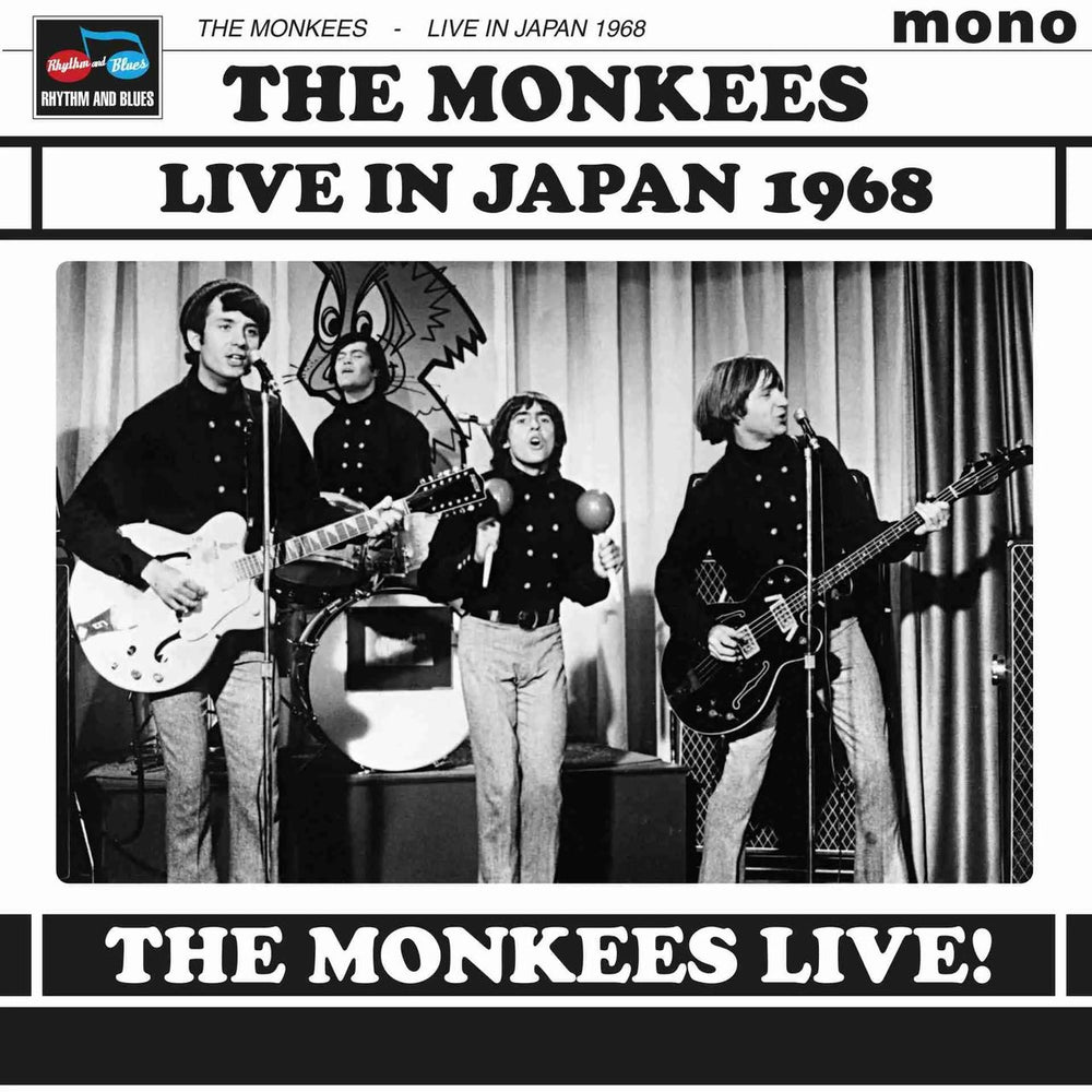 The Monkees Live In Japan 1968 - Sealed UK vinyl LP album (LP record) R&B107LP