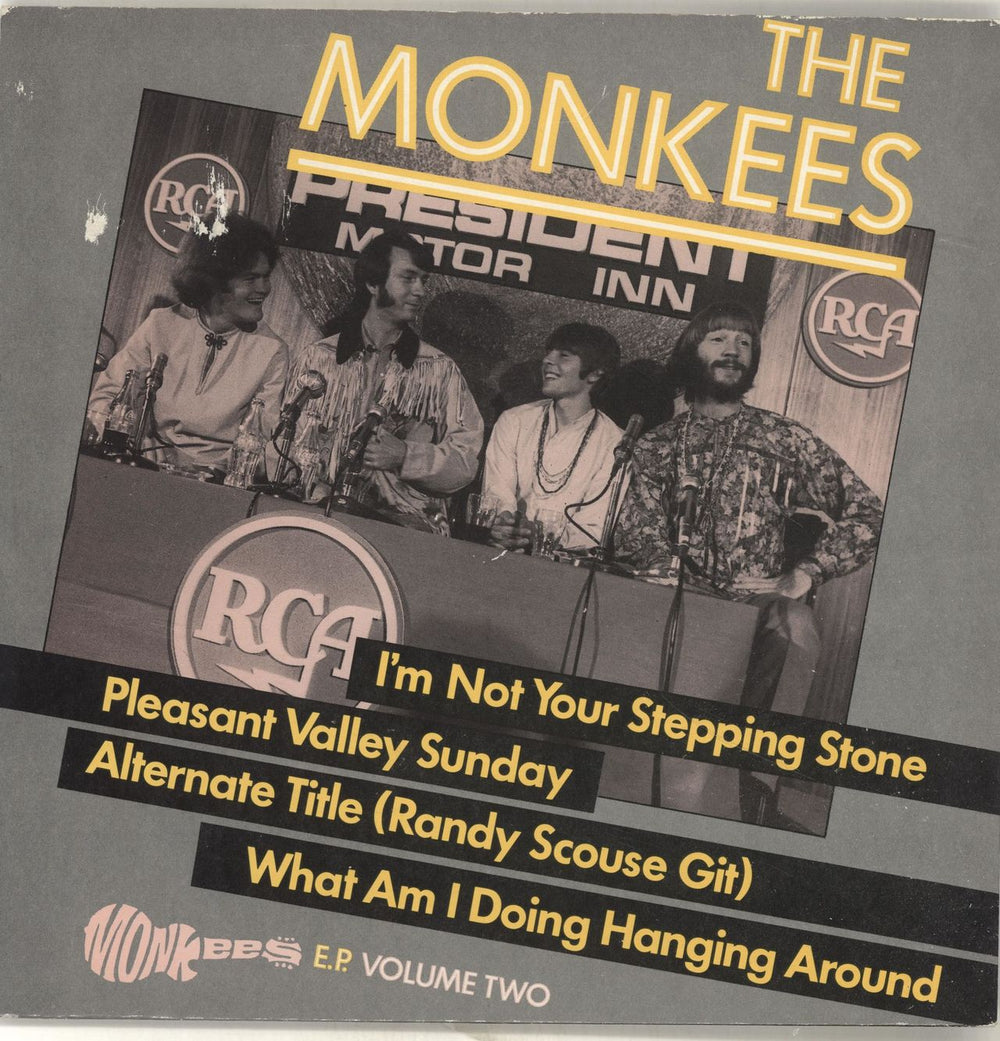 The Monkees Monkees EP Volume Two UK 7" vinyl single (7 inch record / 45) ARIST402