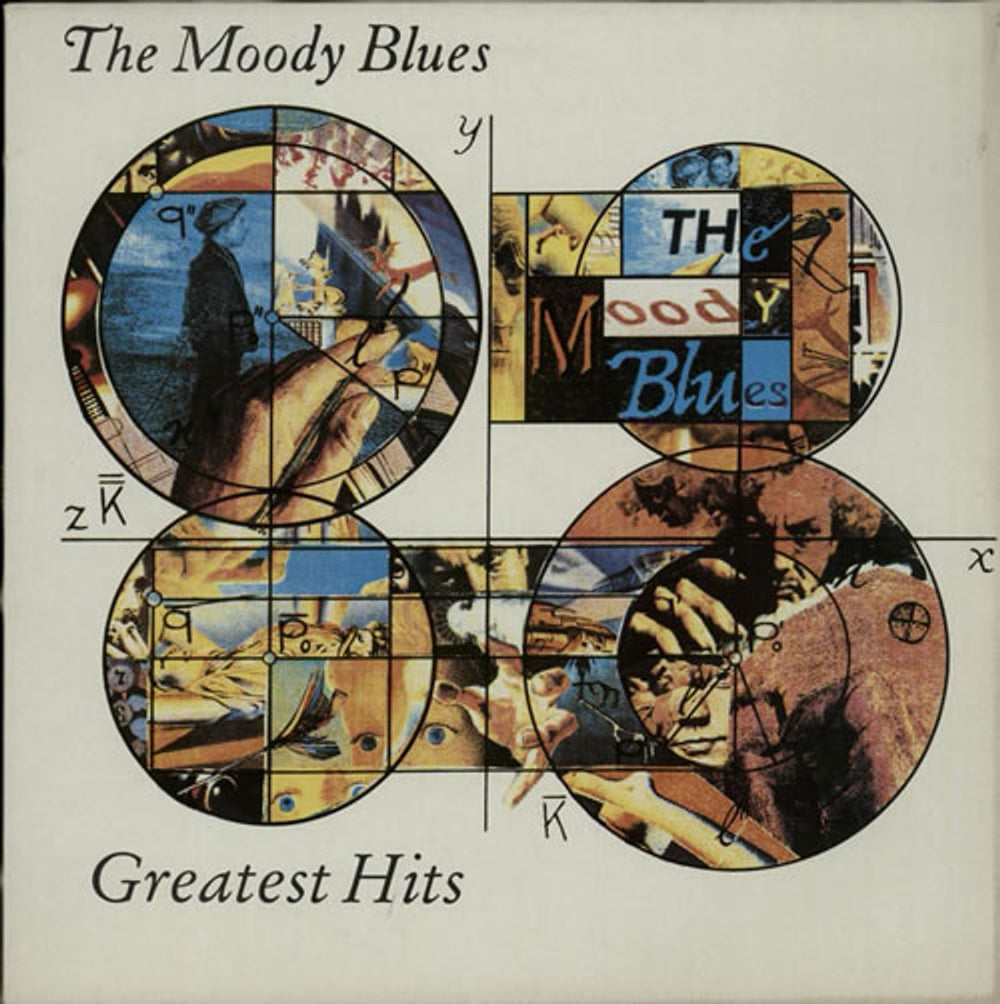 The Moody Blues Greatest Hits UK vinyl LP album (LP record) 840659-1