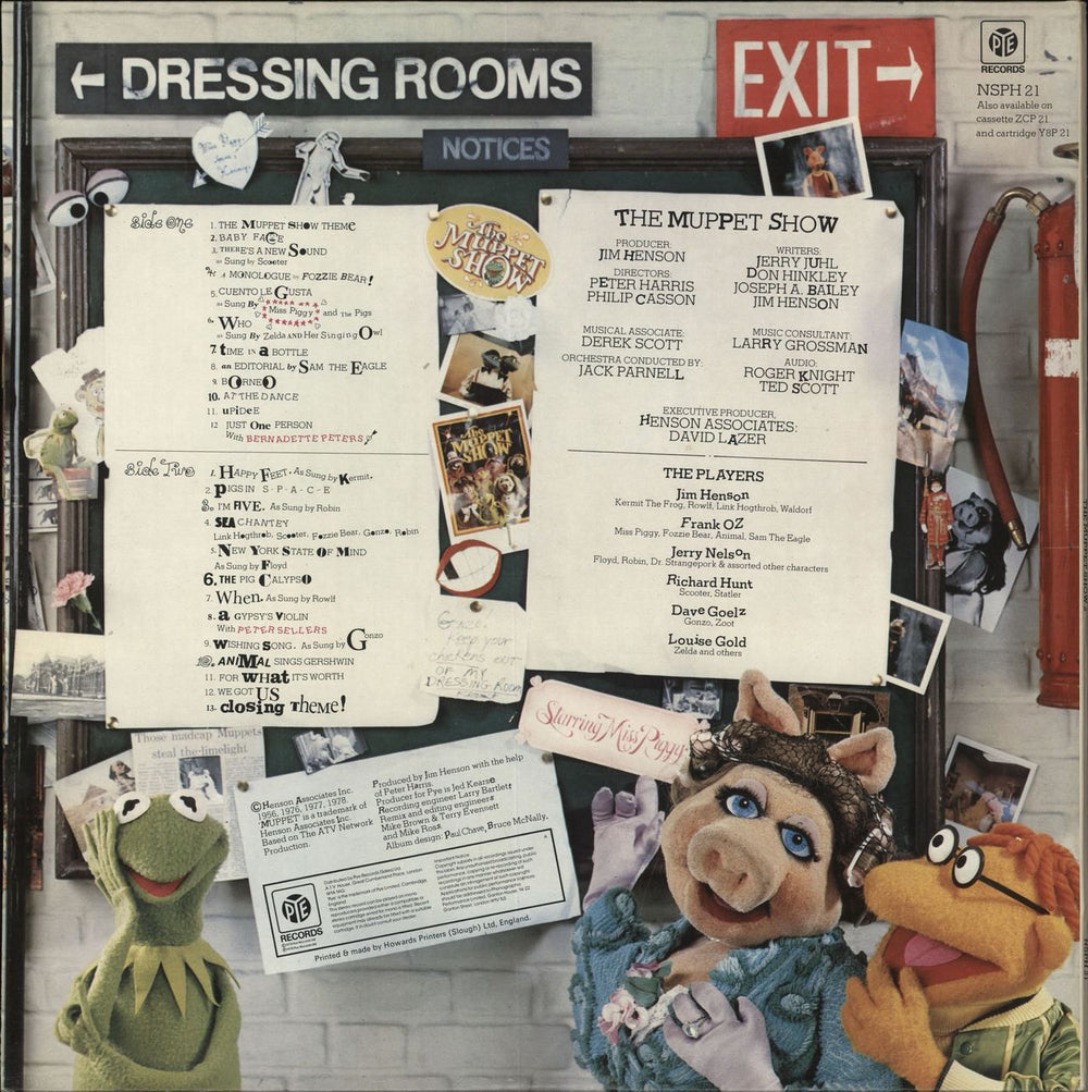 The Muppets The Muppet Show 2 UK vinyl LP album (LP record)