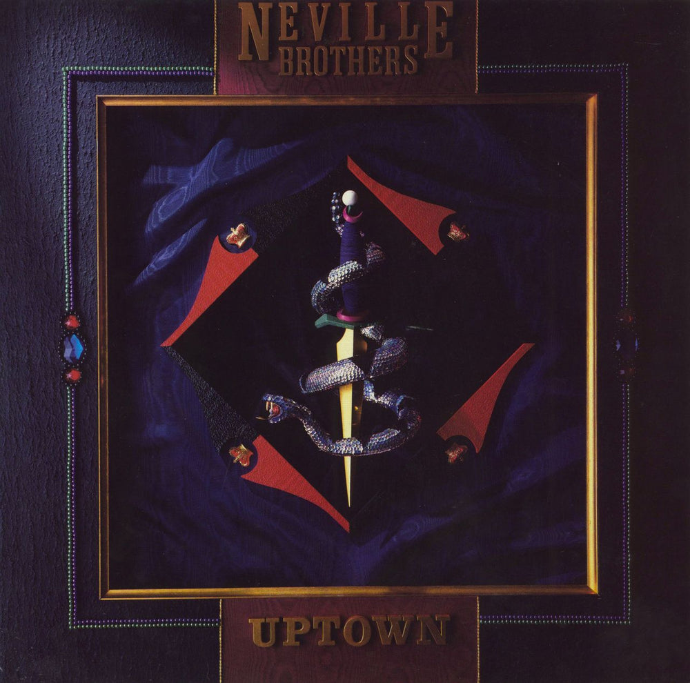 The Neville Brothers Uptown UK vinyl LP album (LP record) FA3255