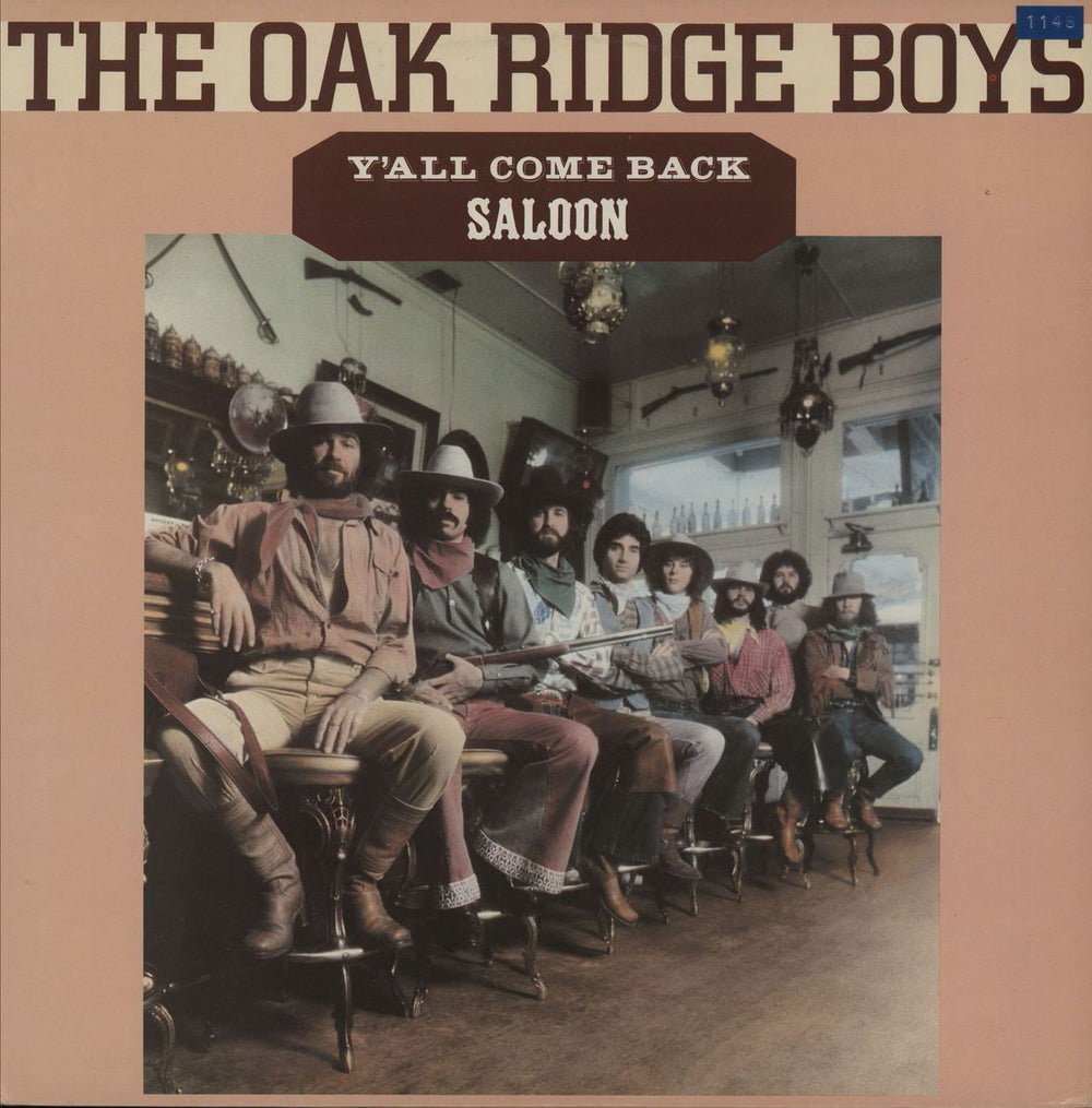 The Oak Ridge Boys Y'all Come Back Saloon UK vinyl LP album (LP record) ABCL5241