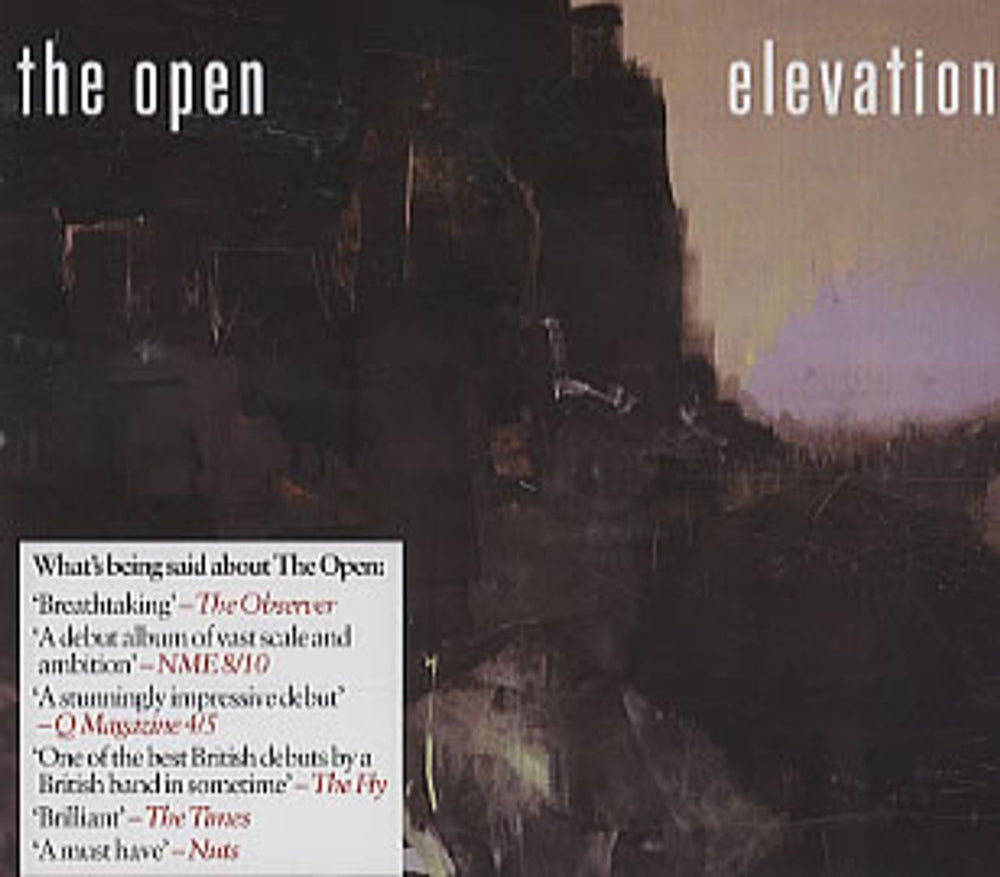 The Open Elevation UK Promo CD single (CD5 / 5") ELEVATE1