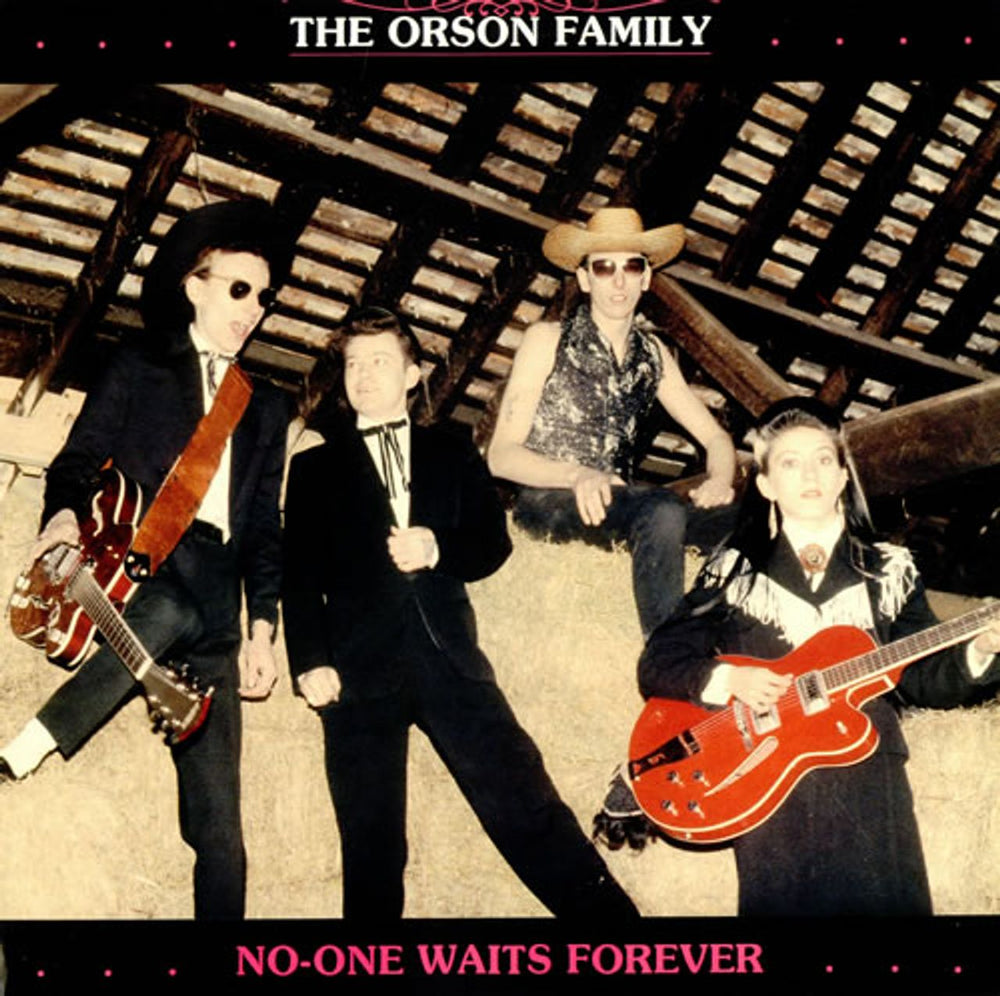 The Orson Family No-One Waits Forever EP French 12" vinyl single (12 inch record / Maxi-single) NEW30