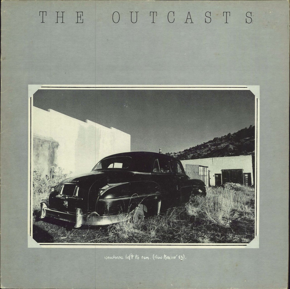 The Outcasts Nowhere Left To Run French 12" vinyl single (12 inch record / Maxi-single) NR21