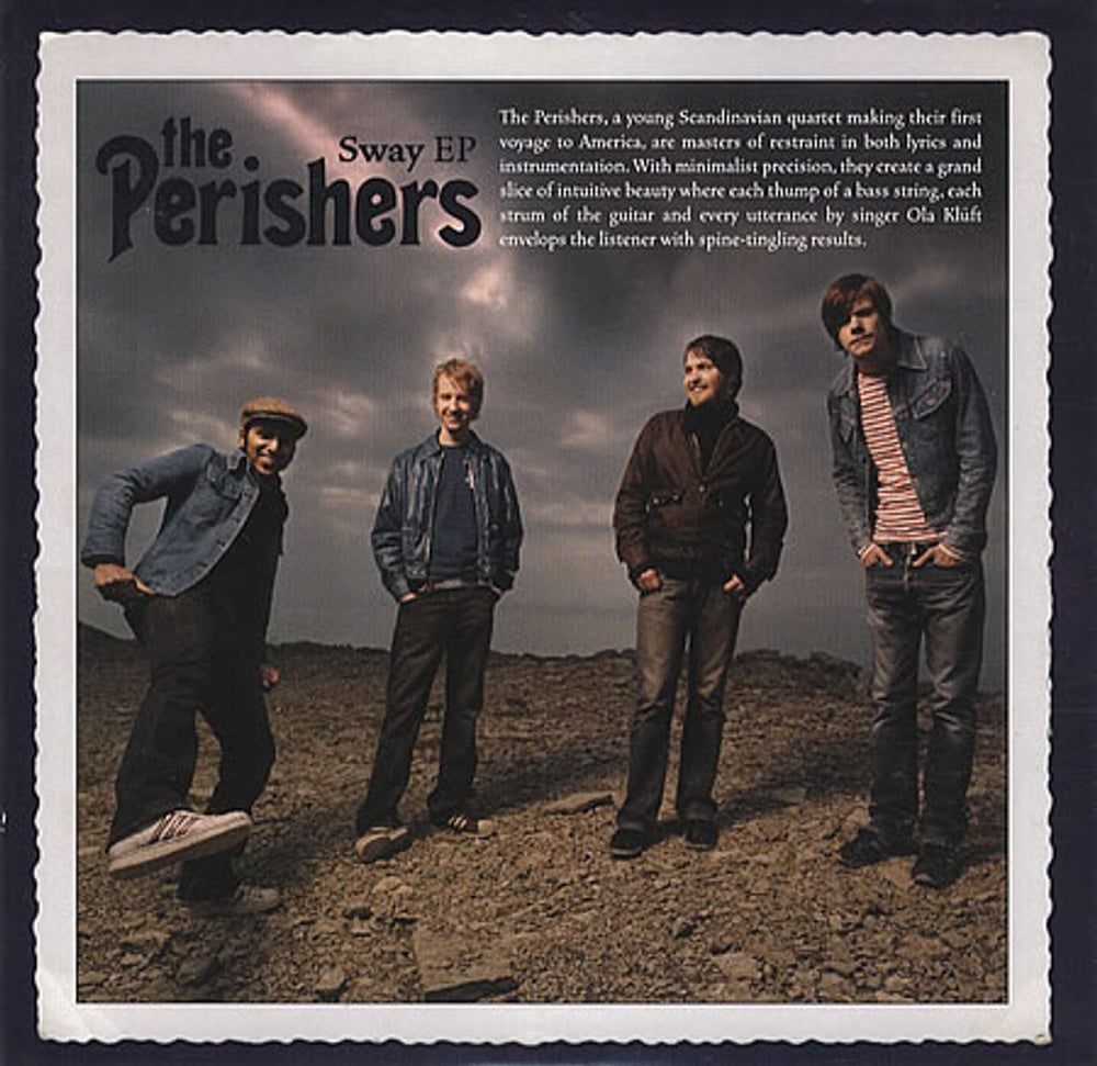 The Perishers Sway EP US Promo CD single (CD5 / 5") 321222