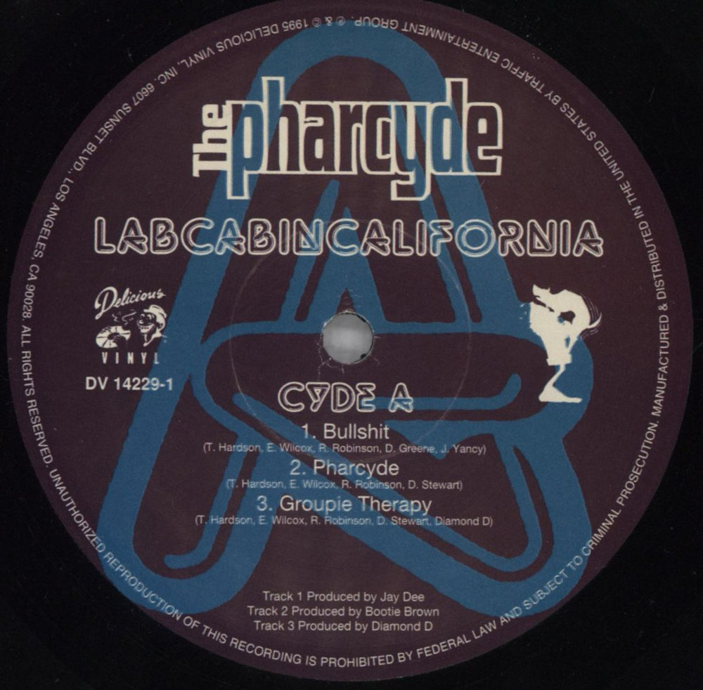 The Pharcyde LabCabinCalifornia US 2-LP vinyl record set (Double LP Album) YYZ2LLA823552