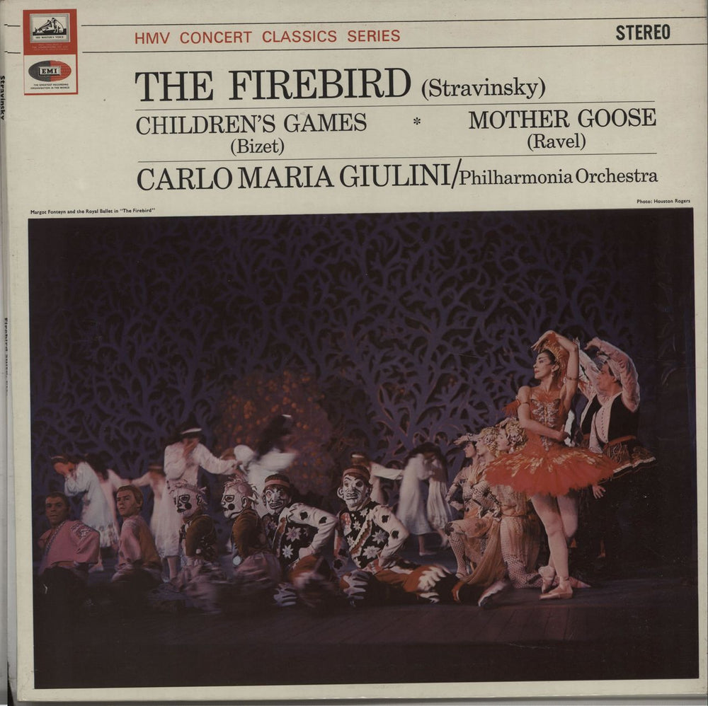 The Philharmonia Orchestra The Firebird / Children's Games / Mother Goose UK vinyl LP album (LP record) SXLP30067
