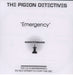 The Pigeon Detectives Emergency UK Promo CD-R acetate DTTR044CDP