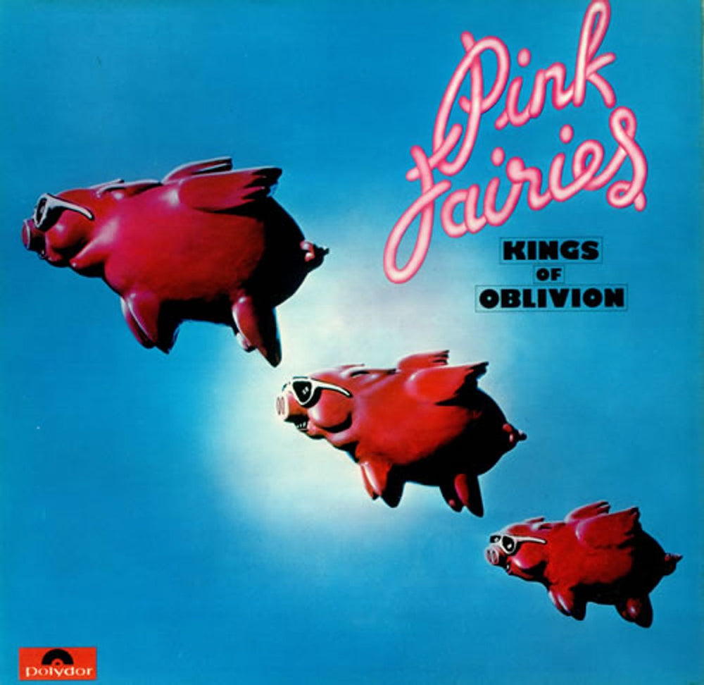 The Pink Fairies Kings Of Oblivion + Poster UK vinyl LP album (LP record) 2383212