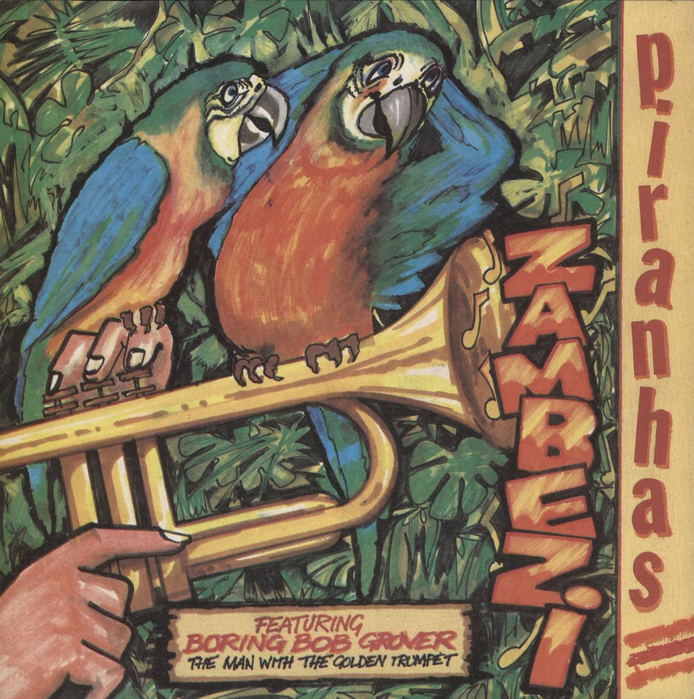 The Piranhas Zambezi UK 7" vinyl single (7 inch record / 45) DAK6