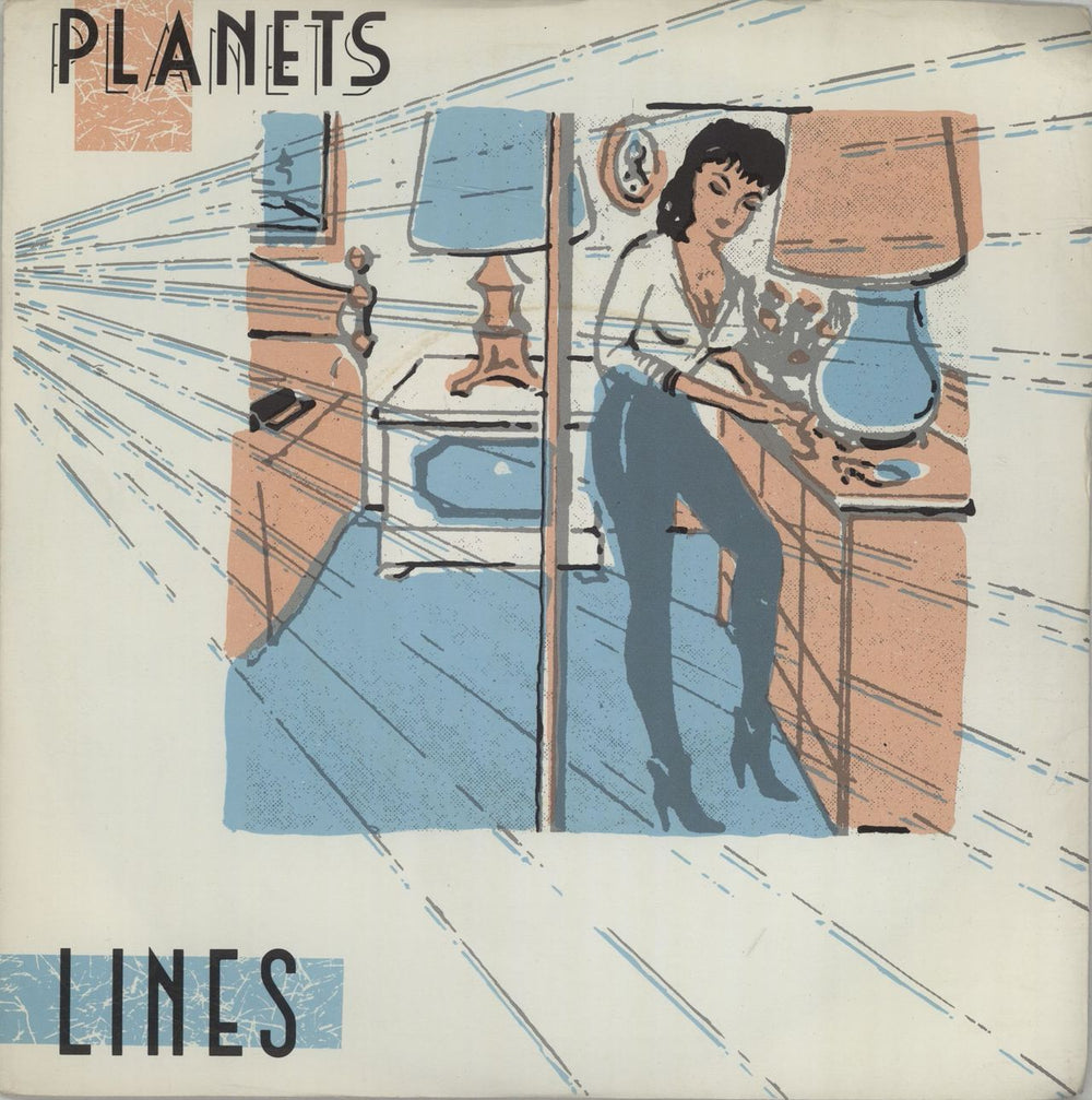 The Planets Lines UK 7" vinyl single (7 inch record / 45) TREB104