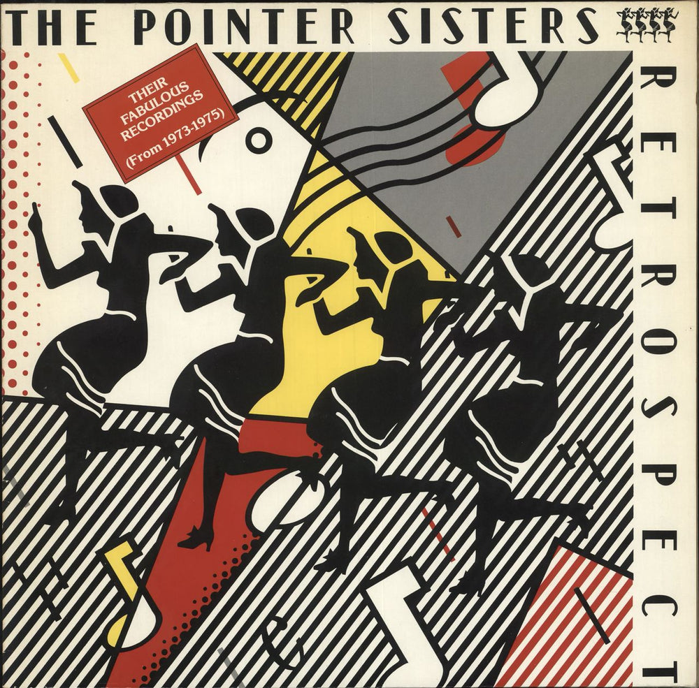 The Pointer Sisters Retrospect - The Best Of German vinyl LP album (LP record) 204231